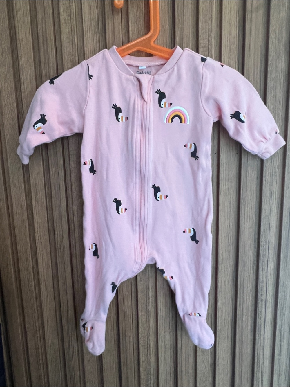 🔥 3 FOR $15 OFFER 🔥 Pekkle ORGANIC COTTON Toucan - 3 months